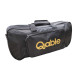 Qable Board Lite Guitar Effect Pedal Board Aluminum Alloy 20 × 8 Inch with Carrying Bag